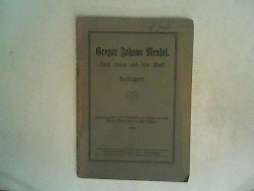 Gregor johann mendel sein - johann,
